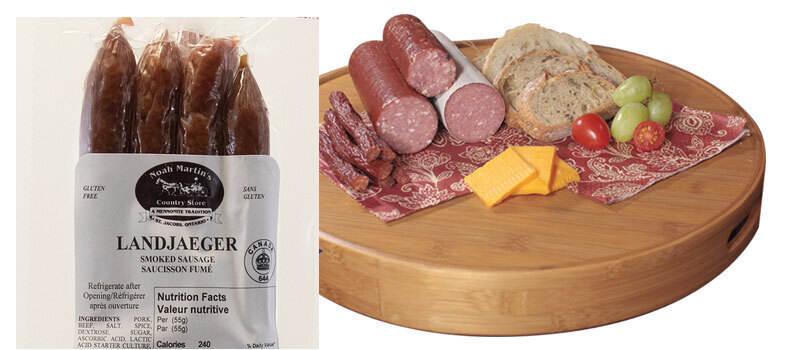 Landjaeger Sausage Tray