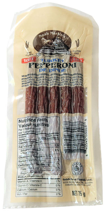 Pepperoni Sticks Turkey Hot